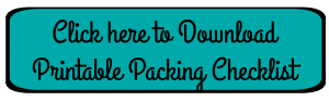 Printable Packing Checklist