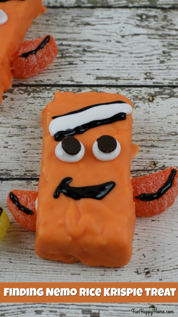 Finding Nemo Rice Krispie Treat from FunHappyHome.com
