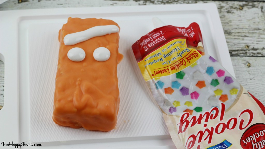 Finding Nemo Rice Krispie Treats Process 5