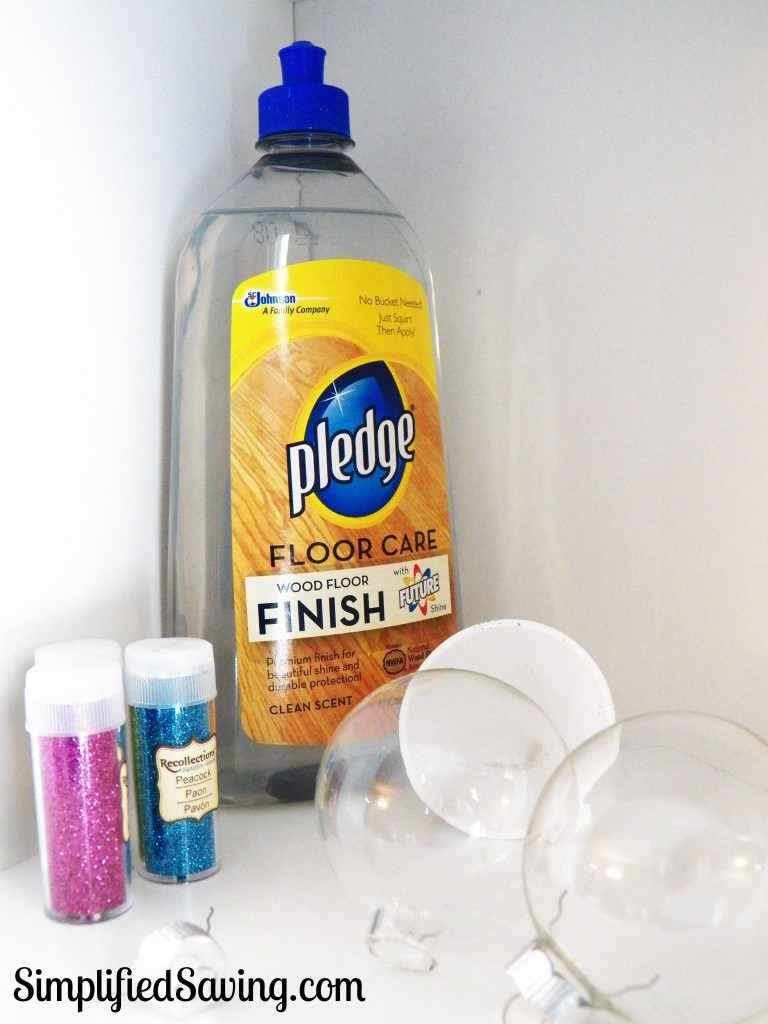 DIY Glitter Ornaments: An Easy Christmas Craft - Fun Happy Home