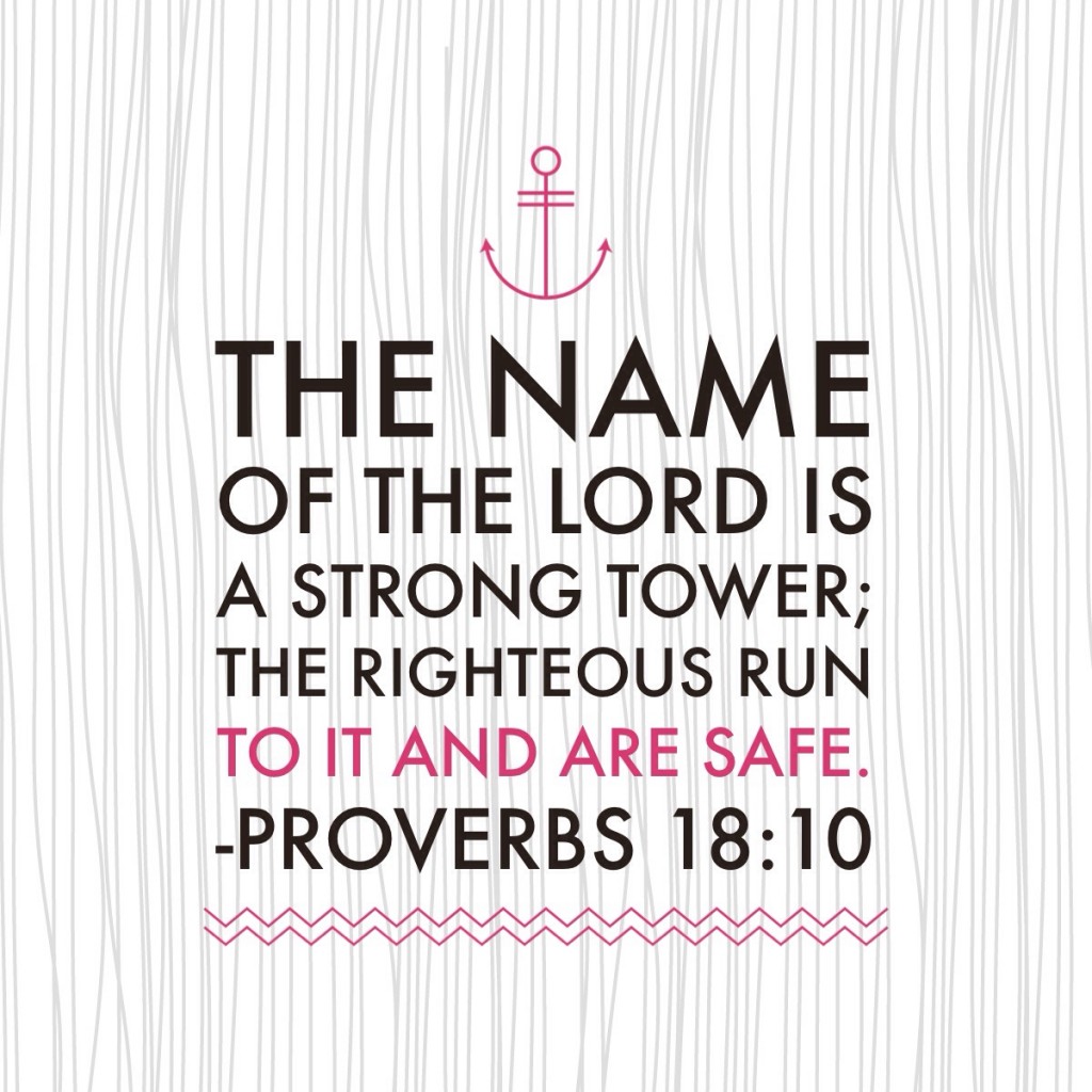 Proverbs 18:10 Simplified Saving Verse of the Day