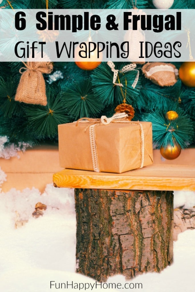 Gift Wrapping Ideas that think outside the box are just what you need to save time & money this holiday season! Check out our favorite gift wrapping ideas!