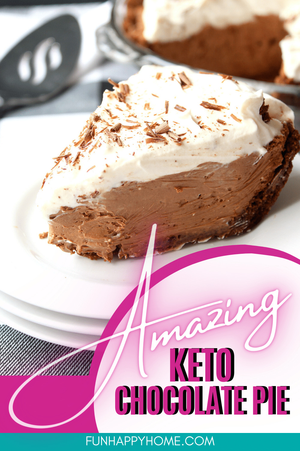 Keto Chocolate Pie: Easy French Silk Pie Recipe - Fun Happy Home