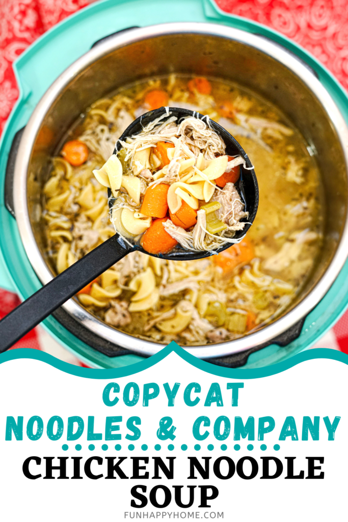 Copycat Noodles & Company Chicken Noodle Soup Fun Happy Home